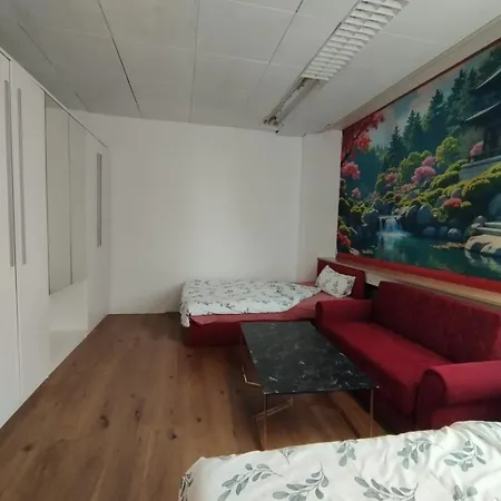 Mit 3 Küche Dusche Waschmaschine Apartment